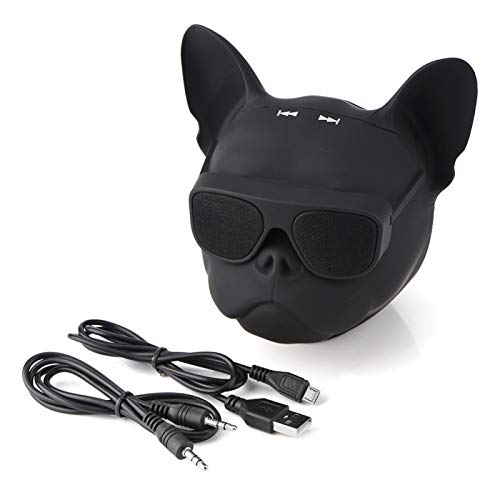 Lautsprecher, Tragbarer Hundeförmiger Stereo Sound Musik Player Drahtloser Duschlautsprecher Subwoofer Lautsprecher für Home Drauöen Lautsprecher, Tragbarer Hundeförmiger Stereo Sound Musik Player Drahtloser Duschlautsprecher Subwoofer Lautsprecher für Home Drauöen von Ymiko