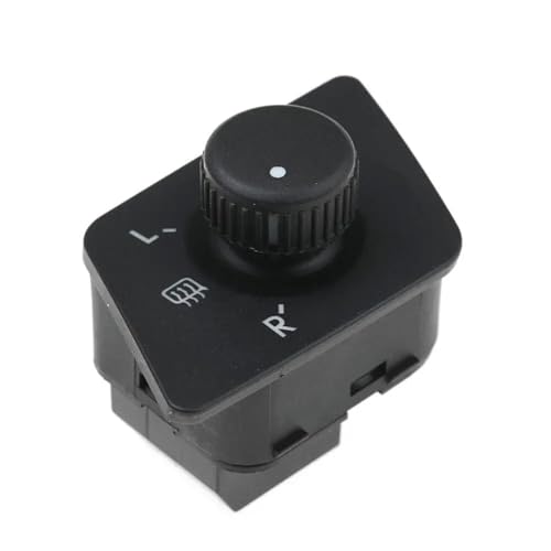 Spiegelschalter,Spiegel Auto Schalter 10-poliger seitlicher Rückspiegelschalter-Einstellknopf 9N 2001–2010 6Q1959565D 6Q1 959 565H(10 PIN) von Ymnilian