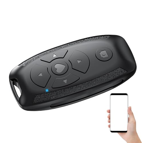 Blue Tooth Remote Camera Shutter – USB-Handy-Seitenwender, Live-Video-Fernbedienung für Tik-Tok Kwai Ebook-Apps, für iOS- und andr0id-Telefone, 10–15 m Reichweite Blue Tooth Remote Camera Shutter – USB-Handy-Seitenwender, Live-Video-Fernbedienung für Tik-Tok Kwai Ebook-Apps, für iOS- und andr0id-Telefone, 10–15 m Reichweite von Ynnhik