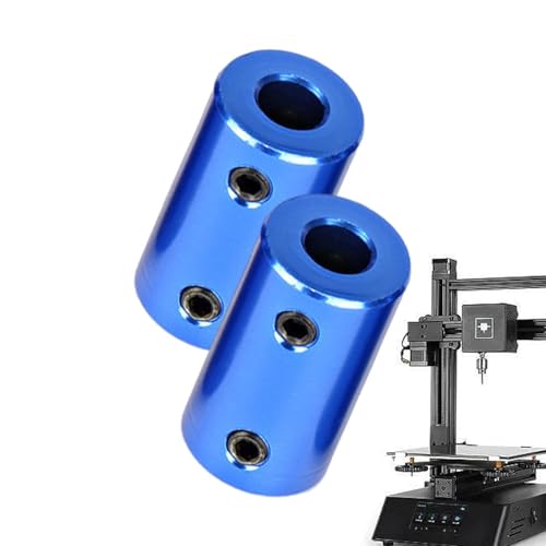 Bohrer Stel Kupplungseinstellschraube | 2pcs Leichtes 3D-Druckwellenkupplungszubehör | Flexible Wellenkupplung Aus Aluminiumlegierung, Umweltfreundlicher 3D-Drucker Stecker Bohrer Stel Kupplungseinstellschraube | 2pcs Leichtes 3D-Druckwellenkupplungszubehör | Flexible Wellenkupplung Aus Aluminiumlegierung, Umweltfreundlicher 3D-Drucker Stecker von Ynnhik