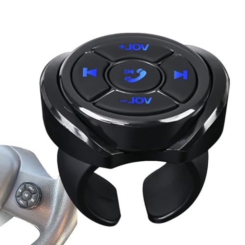 Drahtlose Fernbedienung Für Lenkrad, Auto-Lenkrad-Fernbedienungstaste, Freihändige Medientasten-Radio-Controller | Auto-Musik-Play-Receiver Multimedia-Fernbedienung, Medien-Musik-Fernbedienung Drahtlose Fernbedienung Für Lenkrad, Auto-Lenkrad-Fernbedienungstaste, Freihändige Medientasten-Radio-Controller | Auto-Musik-Play-Receiver Multimedia-Fernbedienung, Medien-Musik-Fernbedienung von Ynnhik