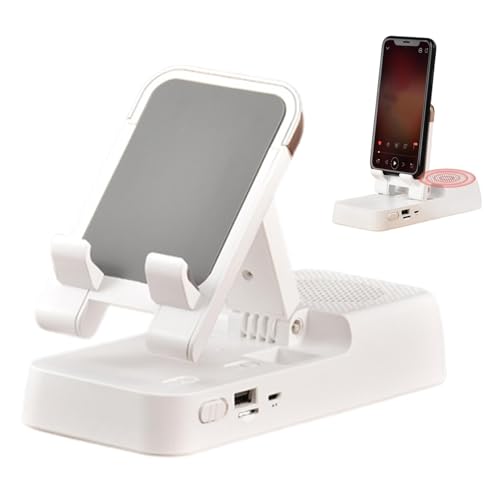 Drahtloser Audio-Telefonhalter,Audio-Telefonhalter | Tragbarer Telefonhalter Telefonhalter mit Lautsprecher,Verstellbarer Handy-Ständer Faltbarer Handy-Ständer für Geburtstag Drahtloser Audio-Telefonhalter,Audio-Telefonhalter | Tragbarer Telefonhalter Telefonhalter mit Lautsprecher,Verstellbarer Handy-Ständer Faltbarer Handy-Ständer für Geburtstag von Ynnhik
