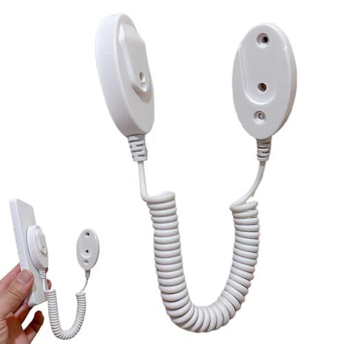 Fernbedienung Sicherheitsschloss, Fernbedienung Anti-Lost Seil - Wandmontierte Sicherheitsschloss Anti Loss mit Feder TV-Remote-Halter,Multifunktionale versenkbare TV-Fernbedienung Halter Curly Draht Fernbedienung Sicherheitsschloss, Fernbedienung Anti-Lost Seil - Wandmontierte Sicherheitsschloss Anti Loss mit Feder TV-Remote-Halter,Multifunktionale versenkbare TV-Fernbedienung Halter Curly Draht von Ynnhik