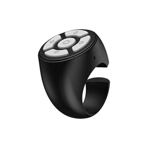 Finger Scroller Ring - Bequeme Bluetoothh Scrollring, drahtlose Videoaufzeichnung Ring | Videoaufnahme Fernring Design, Ringfinger Fernbedienung Videoaufnahme Home Reisen Auto Camping Finger Scroller Ring - Bequeme Bluetoothh Scrollring, drahtlose Videoaufzeichnung Ring | Videoaufnahme Fernring Design, Ringfinger Fernbedienung Videoaufnahme Home Reisen Auto Camping von Ynnhik