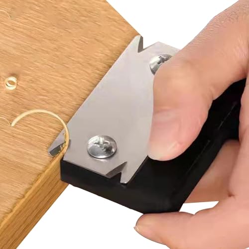 Handhobel Kantenband für Grad | Manueller Hobel mit hohem Kohlenstoffstahl - Wasserdichter tragbarer Bandhobel, Bakelit-Griffgratwerkzeug für Furnier, PVC, Holz, ABS Handhobel Kantenband für Grad | Manueller Hobel mit hohem Kohlenstoffstahl - Wasserdichter tragbarer Bandhobel, Bakelit-Griffgratwerkzeug für Furnier, PVC, Holz, ABS von Ynnhik