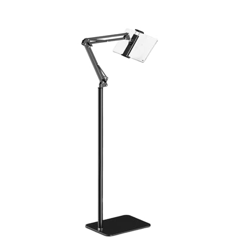 Handy-Bodenständer - 360-Grad-Drehhalterung Flexible lange Arm - Metall Smartphone Halterung Lazy Bracket Bodenständer Overhead Telefon Halterung für Bett Handy-Bodenständer - 360-Grad-Drehhalterung Flexible lange Arm - Metall Smartphone Halterung Lazy Bracket Bodenständer Overhead Telefon Halterung für Bett von Ynnhik