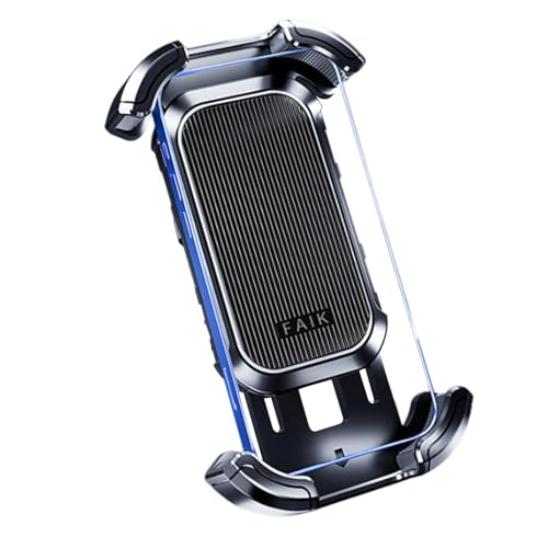 Handy-Halterung für Motorrad,Telefon Halterung für Motorrad-Lenker,Griff Clip für Handy | Freisprecheinrichtung 360° Drehender Anti-Shake Schnellinstallation Handy-Halterung für Motorrad, na gation, Handy-Halterung für Motorrad,Telefon Halterung für Motorrad-Lenker,Griff Clip für Handy | Freisprecheinrichtung 360° Drehender Anti-Shake Schnellinstallation Handy-Halterung für Motorrad, na gation, von Ynnhik