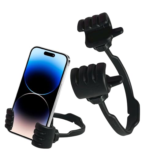 Handyhalter Daumen,Daumen Telefonständer, Thumbs Design Telefonständer Desktop Lazy Stand, Handy-Halter, Telefonständer 360° Drehung für Wohnzimmer von Ynnhik
