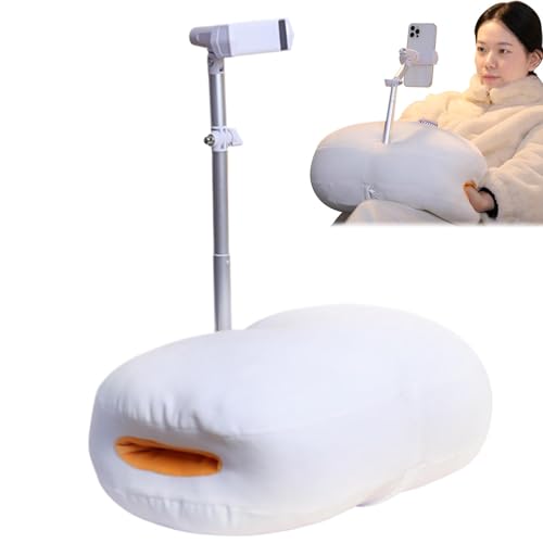 Kissenständer - 360 Grad drehbarer Telefonständer - für Telefonständer, 4-13 Zoll Handyhalter für Bett mit weichem Plüschkissen Kissenständer - 360 Grad drehbarer Telefonständer - für Telefonständer, 4-13 Zoll Handyhalter für Bett mit weichem Plüschkissen von Ynnhik