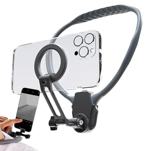 Magnetische Phone Chest Mount - Video Filming Mount | Flexible Nackenaufnahmehalterung, leichte Videofilmhalterung für Telefone Action-Kamera Magnetische Phone Chest Mount - Video Filming Mount | Flexible Nackenaufnahmehalterung, leichte Videofilmhalterung für Telefone Action-Kamera von Ynnhik