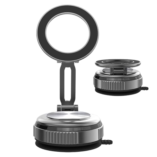 Magnetische Saugmontage, Saugnäpft Cup Phone Mount - Einstellbarer 360-Grad-Rotationssaugne-Becher-Telefonhalter | Werkzeuge und Hausverbesserung für Innen- oder Außenbereiche von Ynnhik