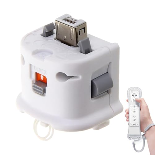 Motion Plus-Adapter, Game Enhancer,Plus Zubehör - Schlanker Befestigungsadapter, Enhanced Plus Controller, Gamecontroller Fernbedienung Remote-Plus-Adapter Game-Controller-Erweiterung Schlanker Au Motion Plus-Adapter, Game Enhancer,Plus Zubehör - Schlanker Befestigungsadapter, Enhanced Plus Controller, Gamecontroller Fernbedienung Remote-Plus-Adapter Game-Controller-Erweiterung Schlanker Au von Ynnhik