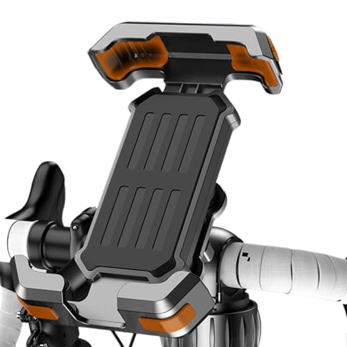Motorrad-Telefonhalter Halterung, Motorrad-Telefonhalterung Anti -Vibration - Fahrrad-Telefonhalterung - Anti-Shake Rider Navigation Feste Halterung für Auto ATV Motorrad-Telefonhalter Halterung, Motorrad-Telefonhalterung Anti -Vibration - Fahrrad-Telefonhalterung - Anti-Shake Rider Navigation Feste Halterung für Auto ATV von Ynnhik