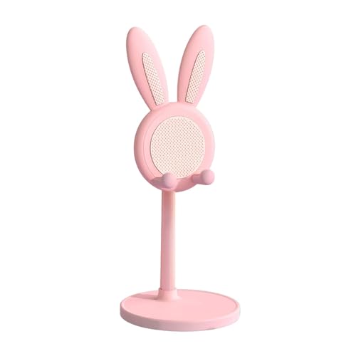 Niedliche Kaninchen Telefonständer | Kaninchenfiguren Heimtextilien | Einstellbare dekorative Cartoon entzückende Kaninchen Handy-Zubehör für Frauen Niedliche Kaninchen Telefonständer | Kaninchenfiguren Heimtextilien | Einstellbare dekorative Cartoon entzückende Kaninchen Handy-Zubehör für Frauen von Ynnhik