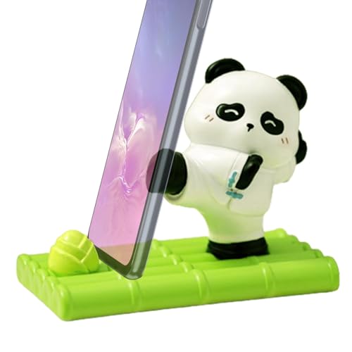 Panda Handyhalter, Zubehör mit Telefonständer, Harz Tier Smartphone Halterung, Telefonhalter Zubehör, Arbeitsplatz Tragbare Desktop-Figuren Panda Handyhalter, Zubehör mit Telefonständer, Harz Tier Smartphone Halterung, Telefonhalter Zubehör, Arbeitsplatz Tragbare Desktop-Figuren von Ynnhik