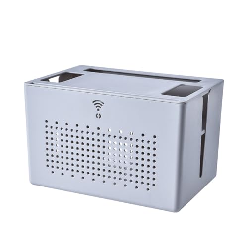 Router ausblenden | Eco -freundliche ABS Router Hider Box - Drahtspeicherhalter für Haus, Schreibtisch, TV, Computer, Kabel, Kabel von Ynnhik