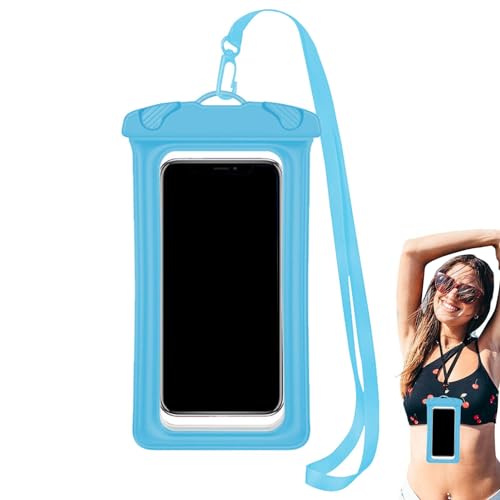 Schwimmtelefon Tasche, Trockentaschen für Mobiltelefon,Schwimmbares Unterwasser-Telefon Trockentasche mit Gurt | Geeignet für 4-7,5 Handys, Handy-Schutzhülle für Strand, Simaktivitäten Schwimmtelefon Tasche, Trockentaschen für Mobiltelefon,Schwimmbares Unterwasser-Telefon Trockentasche mit Gurt | Geeignet für 4-7,5 Handys, Handy-Schutzhülle für Strand, Simaktivitäten von Ynnhik