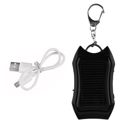 Solar Battery Bank - Waterproof Charger KeyChain, LED Taschenlampe Power | 1500mAh Feste Ladevorrichtung, tragbare Solar-Backup für Smartphones für Wohnmobile -Camping, Wandern oder Notgebrauch Solar Battery Bank - Waterproof Charger KeyChain, LED Taschenlampe Power | 1500mAh Feste Ladevorrichtung, tragbare Solar-Backup für Smartphones für Wohnmobile -Camping, Wandern oder Notgebrauch von Ynnhik
