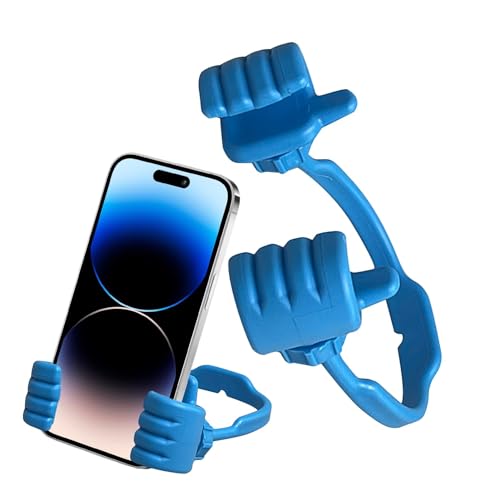 Thumbs Handyständer,Handyhalter für Schreibtisch, Dumbs Design Telefonständer Desktop Lazy Stand, 360° Drehung Telefonständer für Aufnahme, Halter für Wohnzimmer, Küche Thumbs Handyständer,Handyhalter für Schreibtisch, Dumbs Design Telefonständer Desktop Lazy Stand, 360° Drehung Telefonständer für Aufnahme, Halter für Wohnzimmer, Küche von Ynnhik