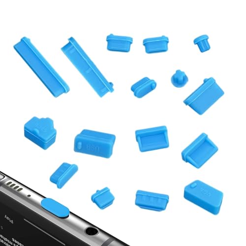 USB C Staubschutz, Typ C Staubstecker - Staubschutz für Laptopsport,16 Stück Silikonschutz gegen Staubschutz für Laptopanschluss Schutzstopper für USB Typ C, Kopfhöreranschluss, USB C-Anschlüsse USB C Staubschutz, Typ C Staubstecker - Staubschutz für Laptopsport,16 Stück Silikonschutz gegen Staubschutz für Laptopanschluss Schutzstopper für USB Typ C, Kopfhöreranschluss, USB C-Anschlüsse von Ynnhik