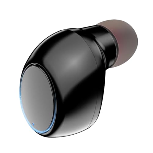 Ynnhik Einohriger kabelloser Ohrhörer, Einzelner Ohrhörer für das Linke oder rechte Ohr - Winziger Ohrhörer mit Geräuschreduzierung und ergonomischem Design, Geschenk für Männer und Ynnhik Einohriger kabelloser Ohrhörer, Einzelner Ohrhörer für das Linke oder rechte Ohr - Winziger Ohrhörer mit Geräuschreduzierung und ergonomischem Design, Geschenk für Männer und von Ynnhik