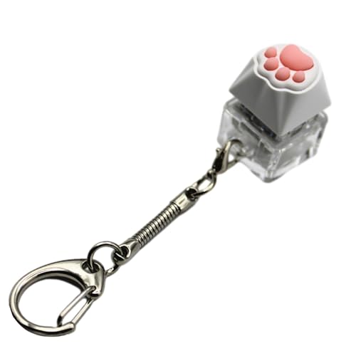 Ynnhik Fidget Toys Tastenkappe | Keycap Fidget Schlüsselanhänger Spielzeug Silikon | Entspannungszubehör, kleine sensorische Spielzeuge, multifunktional für Schule, Reisen, Outdoor, Arbeit von Ynnhik
