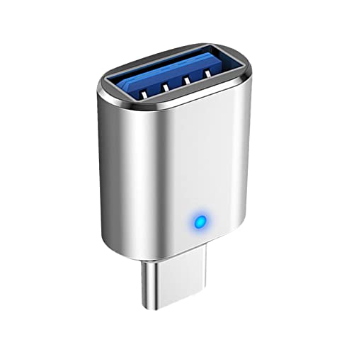 Ynnhik USB-C-Adapter | Kfz-Ladeadapter mit 3.0, USB-C-Adapter weiblich, USB-Stecker, Typ-C-Ladegerät-Konverter für Tastatur, Maus, U-Disk, Handy, Tablet von Ynnhik