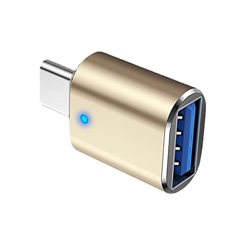 Ynnhik USB C USB Adapter - Autoladeadapter mit 3.0 | USB C Buchse USB Stecker Adapter Ladegerät Konverter Typ C Tastatur, Maus, U Disk, Handy, Tisch Ynnhik USB C USB Adapter - Autoladeadapter mit 3.0 | USB C Buchse USB Stecker Adapter Ladegerät Konverter Typ C Tastatur, Maus, U Disk, Handy, Tisch von Ynnhik