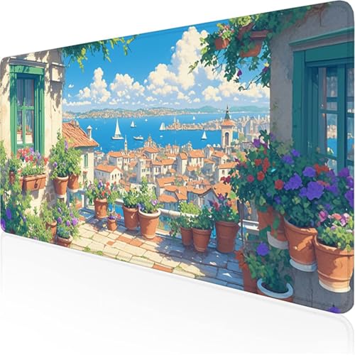 Grün Mauspad Anlagemauspad XXL mit Leder und Rutchfeste Wildleder Wasserfeste Gaming Tischunterlage, Vernähte Kanten Anti Rutsch Desk Mat für Unterlage Büro/Home schreibunterlagen 700x300x3mm XY-129 Grün Mauspad Anlagemauspad XXL mit Leder und Rutchfeste Wildleder Wasserfeste Gaming Tischunterlage, Vernähte Kanten Anti Rutsch Desk Mat für Unterlage Büro/Home schreibunterlagen 700x300x3mm XY-129 von Ynulann