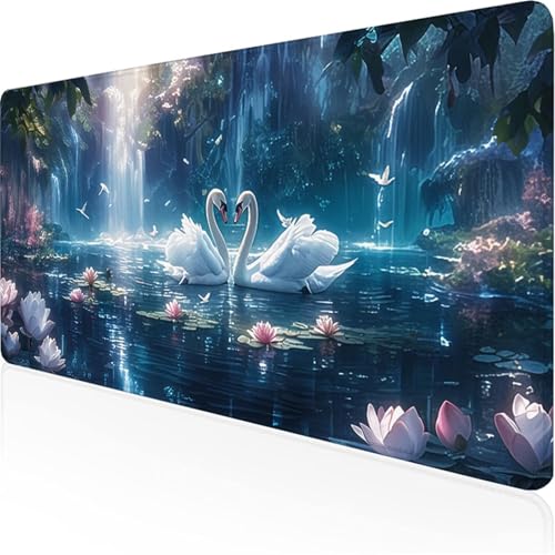 Schreibtischunterlage Dunkelblau Mauspad Fallen rutschfeste Mausmatte Leicht, Reinigen,wasserdichte Multifunktionales Mousepad für Büro/Haus/Deko Großer Schreibtisch Gaming Teppich 900x400x3mm XY-18 Schreibtischunterlage Dunkelblau Mauspad Fallen rutschfeste Mausmatte Leicht, Reinigen,wasserdichte Multifunktionales Mousepad für Büro/Haus/Deko Großer Schreibtisch Gaming Teppich 900x400x3mm XY-18 von Ynulann
