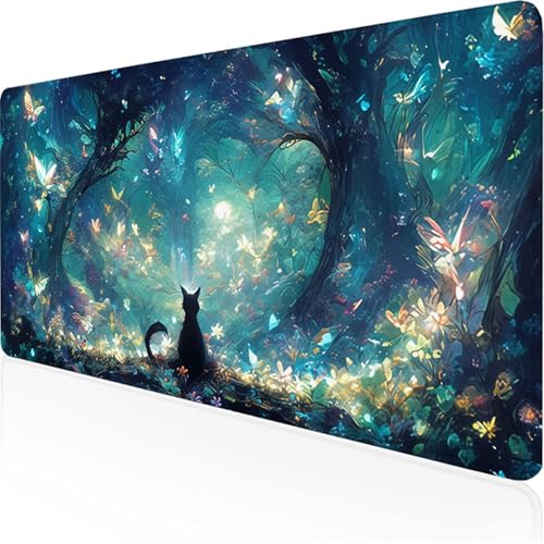 Schreibtischunterlage Dunkelgrün Mauspad Anlage rutschfeste Mausmatte Leicht, Reinigen,wasserdichte Multifunktionales Mousepad für Büro/Haus/Deko Großer Schreibtisch Gaming Teppich 900x300x3mm XY-194 Schreibtischunterlage Dunkelgrün Mauspad Anlage rutschfeste Mausmatte Leicht, Reinigen,wasserdichte Multifunktionales Mousepad für Büro/Haus/Deko Großer Schreibtisch Gaming Teppich 900x300x3mm XY-194 von Ynulann