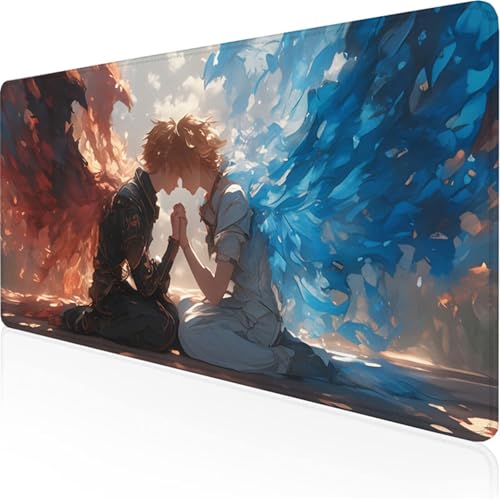 Schreibtischunterlage Farbe Mauspad Engel Rutschfeste Mausmatte Leicht, Reinigen,Wasserdichte Multifunktionales für/Haus/Deko Erweiterter Großer Schreibtisch Schutz Gaming Teppich 700x300x3mm XY-180 Schreibtischunterlage Farbe Mauspad Engel Rutschfeste Mausmatte Leicht, Reinigen,Wasserdichte Multifunktionales für/Haus/Deko Erweiterter Großer Schreibtisch Schutz Gaming Teppich 700x300x3mm XY-180 von Ynulann
