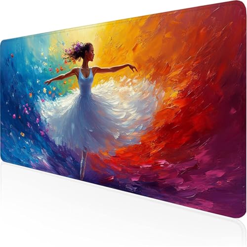Schreibtischunterlage Farbe Mauspad Frau Rutschfeste Mausmatte Leicht, Reinigen,Wasserdichte Multifunktionales für /Haus/Deko Erweiterter Großer Schreibtisch Schutz Gaming Teppich 1600x800x3mm XY-616 Schreibtischunterlage Farbe Mauspad Frau Rutschfeste Mausmatte Leicht, Reinigen,Wasserdichte Multifunktionales für /Haus/Deko Erweiterter Großer Schreibtisch Schutz Gaming Teppich 1600x800x3mm XY-616 von Ynulann