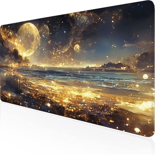 Schreibtischunterlage Gelb Mauspad Abstrakt Rutschfeste Mausmatte Leicht, Reinigen,Wasserdichte Multifunktionales für /Haus/Deko Erweiterter Großer Schreibtisch Schutz Gaming Teppich 700x300x3mm XY-76 Schreibtischunterlage Gelb Mauspad Abstrakt Rutschfeste Mausmatte Leicht, Reinigen,Wasserdichte Multifunktionales für /Haus/Deko Erweiterter Großer Schreibtisch Schutz Gaming Teppich 700x300x3mm XY-76 von Ynulann