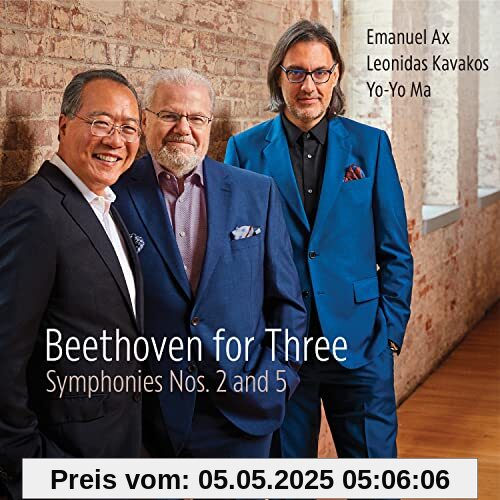 Beethoven for Three: Sinfonien Nr. 2 und 5 von Yo-Yo Ma
