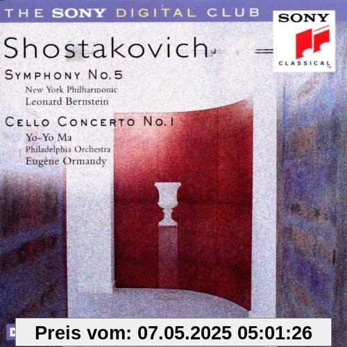 Symphony No. 5, Cello Concerto No. 1 (Sony Digital Club) von Yo-Yo Ma