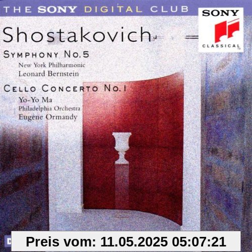 Symphony No. 5, Cello Concerto No. 1 (Sony Digital Club) von Yo-Yo Ma
