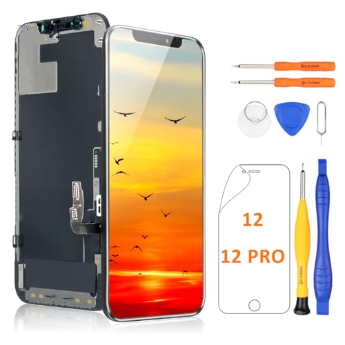 Yodoit Display für Phone 12/12 Pro LCD Bildschirm Ersatzset mit Reparaturwerkzeug Yodoit Display für Phone 12/12 Pro LCD Bildschirm Ersatzset mit Reparaturwerkzeug von Yodoit