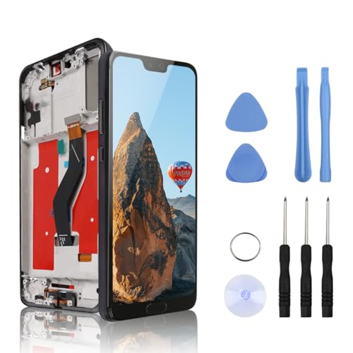 Yodoit Für Huawei P20 Pro 6,1 Zoll LCD Bildschirm Ersatz mit Rahmen Montage Touch Display CLT-AL01 CLT-L09 CLT-L29 mit Reparaturwerkzeugsatz von Yodoit