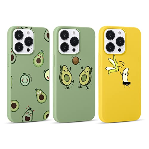 Yoedge 3 Stück Hülle für Samsung Galaxy S20 FE/S20 Lite 6,5" mit Muster Aesthetic,Weich TPU Ultra Dünnes Soft Slim Silikon Handyhülle Con Motiv,Stoßfeste Case Cover für Samsung S20 FE,Avocado Yoedge 3 Stück Hülle für Samsung Galaxy S20 FE/S20 Lite 6,5" mit Muster Aesthetic,Weich TPU Ultra Dünnes Soft Slim Silikon Handyhülle Con Motiv,Stoßfeste Case Cover für Samsung S20 FE,Avocado von Yoedge