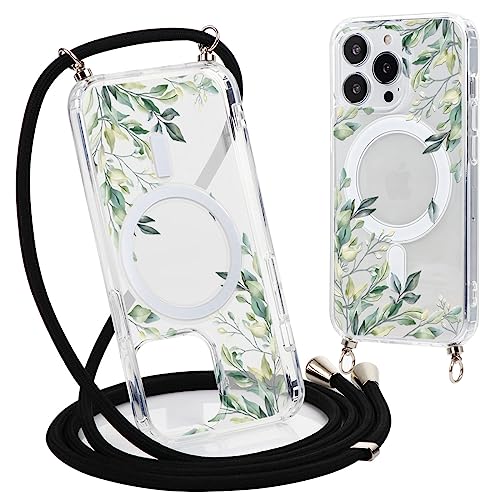 Yoedge Handyhülle Handykette für Samsung Galaxy S21 Ultra 6,8" Hülle mit Band,Transparent Magnetisch Case Kompatibel mit Magsafe, Silikon Kordel zum Umhängen Schutzhülle mit Aesthetic Muster 2-Blumen Yoedge Handyhülle Handykette für Samsung Galaxy S21 Ultra 6,8" Hülle mit Band,Transparent Magnetisch Case Kompatibel mit Magsafe, Silikon Kordel zum Umhängen Schutzhülle mit Aesthetic Muster 2-Blumen von Yoedge