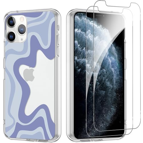 Yoedge Handyhülle für iPhone 11 Pro 5.8'' Hülle mit 2 Stück Schutzfolie Schutzglas, Aesthetic Design Mädchen Muster Klare Schutzhülle, Dünne Silikon Transparent Hülle für iPhone 11 Pro, Graffiti Yoedge Handyhülle für iPhone 11 Pro 5.8'' Hülle mit 2 Stück Schutzfolie Schutzglas, Aesthetic Design Mädchen Muster Klare Schutzhülle, Dünne Silikon Transparent Hülle für iPhone 11 Pro, Graffiti von Yoedge