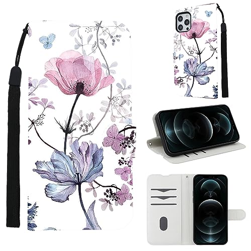 Yoedge Handykette Handyhülle für Samsung Galaxy A20e 5,8 Hülle mit Band Kette, PU Leder Klapphülle Schutzhülle mit Handytasche Blumen Aesthetic Stoßfeste Brieftasche Cover für Samsung A20e Case, 1 Yoedge Handykette Handyhülle für Samsung Galaxy A20e 5,8 Hülle mit Band Kette, PU Leder Klapphülle Schutzhülle mit Handytasche Blumen Aesthetic Stoßfeste Brieftasche Cover für Samsung A20e Case, 1 von Yoedge