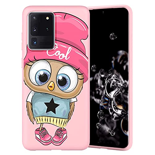 Yoedge Hülle für Samsung Galaxy A23 5G 6,6", Rosa Silikon Ultra Dünn Stoßfeste Handyhülle mit Schön Muster Motiv, Soft TPU Bumper Ganzkörper Schutz Schutzhülle Case für Samsung A23 5G - Eule 1 von Yoedge