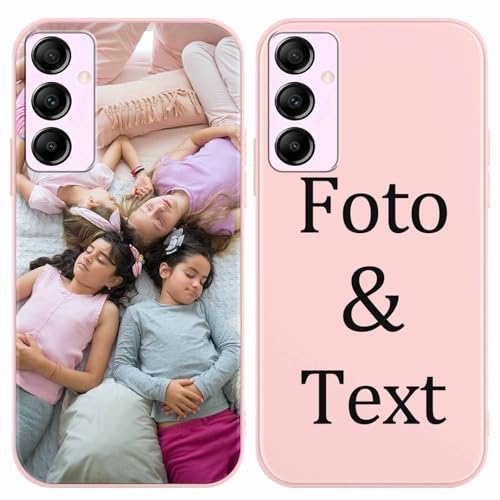 Yoedge Personalisierte Handyhülle für Samsung Galaxy A55 5G Hülle Personalisiert 6,5", Rosa Hülle mit Eigenem Foto Bedrucken Bild Text Individuelle Schutzhülle Selbst Gestalten für Samsung A55 5G Yoedge Personalisierte Handyhülle für Samsung Galaxy A55 5G Hülle Personalisiert 6,5", Rosa Hülle mit Eigenem Foto Bedrucken Bild Text Individuelle Schutzhülle Selbst Gestalten für Samsung A55 5G von Yoedge