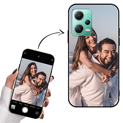 Yoedge Personalisierte Handyhülle für Xiaomi Redmi Note 12 5G Hülle Selbst Gestalten mit Eigenem Foto Bild Text Personalisiert Case Geschenk Schutzhülle Schwarz Cover für Redmi Note 12 5G 6,67" Yoedge Personalisierte Handyhülle für Xiaomi Redmi Note 12 5G Hülle Selbst Gestalten mit Eigenem Foto Bild Text Personalisiert Case Geschenk Schutzhülle Schwarz Cover für Redmi Note 12 5G 6,67" von Yoedge