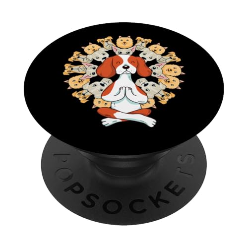 Yoga Shirt Buddha Beagle Hunde Mandala Meditation PopSockets Klebender PopGrip Yoga Shirt Buddha Beagle Hunde Mandala Meditation PopSockets Klebender PopGrip von Yoga Shirts Damen und Herren Geschenke Zubehör