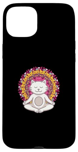 Yoga Shirt Buddha Katzen Mandala Meditation Hülle für iPhone 15 Plus Yoga Shirt Buddha Katzen Mandala Meditation Hülle für iPhone 15 Plus von Yoga Shirts Damen und Herren Geschenke Zubehör