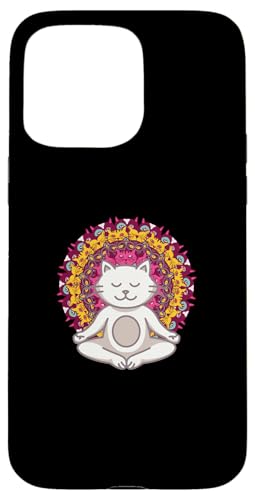 Yoga Shirt Buddha Katzen Mandala Meditation Hülle für iPhone 15 Pro Max Yoga Shirt Buddha Katzen Mandala Meditation Hülle für iPhone 15 Pro Max von Yoga Shirts Damen und Herren Geschenke Zubehör