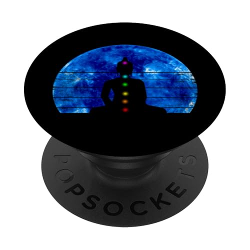 Yoga Shirt Chakra 5D Buddha Meditation PopSockets Klebender PopGrip Yoga Shirt Chakra 5D Buddha Meditation PopSockets Klebender PopGrip von Yoga Shirts Damen und Herren Geschenke Zubehör
